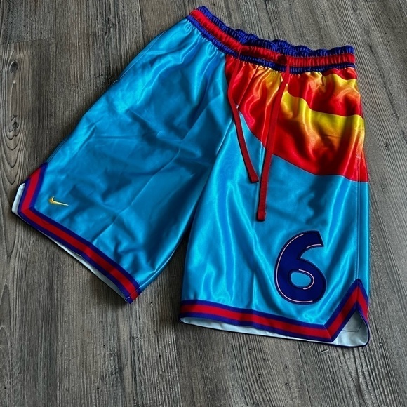 NWT Nike Lebron x Space Jam - Toon Squad - Shorts Sz Small- Men's - DJ3869 434 - Picture 2 of 14